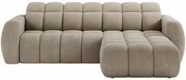 Kampinė sofa Fanito, smėlio sp., dešininė, 200 x 288 cm x 105 cm