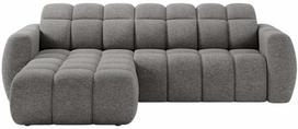 Kampinė sofa Fanito, pilka sp., kairinė, 200 x 288 cm x 105 cm