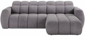 Kampinė sofa Fanito, pilka sp., dešininė, 200 x 288 cm x 105 cm