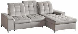 Kampinė sofa - lova Ariado, smėlio sp., dešininė, 187 x 254 cm x 110 cm