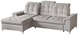 Kampinė sofa - lova Ariado, smėlio sp., kairinė, 187 x 254 cm x 110 cm