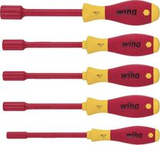 Atsuktuvų rinkinys Wiha SoftFinish 29466, izoliuotas, 12.5 cm, 5 vnt.