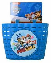 Dviračio krepšys, priekinis krepšys Volare Paw Patrol, plastikas, mėlyna sp.