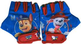 Dviratininko pirštinės vaikams Volare Paw Patrol, mėlyna sp./raudona sp., Universalus