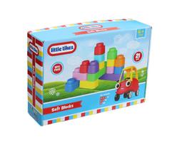 Žaislinių kaladėlių rinkinys Little Tikes Soft, 21 vnt., įvairių spalvų