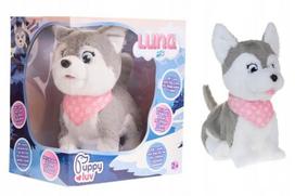 Interaktyvus žaislas, šuo Tm Toys Puppy Luv Luna, balta sp./pilka sp.