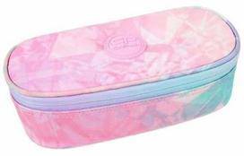 Penalas CoolPack Campus Tie Dye, 23 cm x 10 cm, žalia sp./rožinė sp.