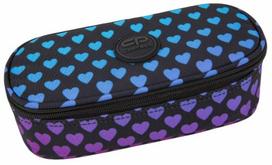Penalas CoolPack Campus, 23 cm x 10 cm, mėlyna sp./juoda sp./violetinė sp.