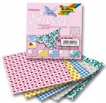 Popierinių figūrų gaminimo rinkinys Origami Sweet, įvairių spalvų