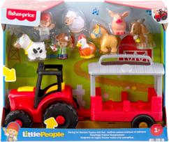 Figūrėlių rinkinys, su priedais Fisher Price Little People Caring For Animals JLM99, įvairių spalvų