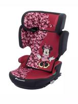 Automobilinė kėdutė Bebeconfort Hera I-Fix Fun, raudona sp./rožinė sp., 15 - 36 kg