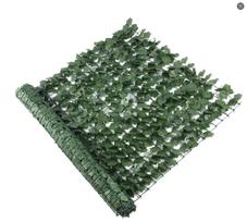 Uždanga su dirbtine žaluma Garden Center, 300 cm, 150 cm, plastikas, žalia sp.