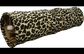 Tunelis katėms Flamingo Leopard 507667, ruda sp./juoda sp./geltona sp., 90 cm