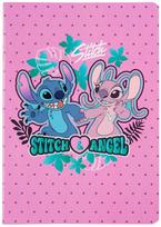 Sąsiuvinis rusų kalbos/lietuvių kalbos/istorijos Stitch Blue Nr.3, linijomis, A5, 32 lapų, Rožinė sp.