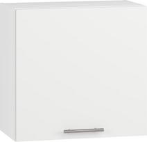 Viršutinė virtuvinė spintelė Vento, balta matinė sp., 30 cm x 60 cm x 58 cm