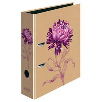 Segtuvas Herlitz Chrysanthemum, A4, dokumentams Ruda sp./Violetinė sp.