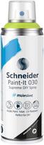 Aerozoliniai dažai Schneider Paint It 030 ML03052050, dekoratyviniai, žaliosios citrinos, 0.2 l
