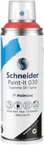 Aerozoliniai dažai Schneider Paint It 030 ML03050124, dekoratyviniai, raudona sp., 0.2 l