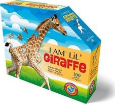 Dėlionė I Am Lil Giraffe, 86 cm x 66 cm, 100 vnt., ruda sp.