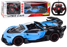 Rc lengvasis automobilis Lean Toys Super, 1:12, mėlyna sp.