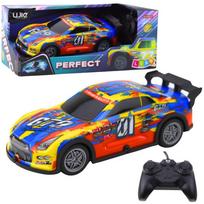 Rc lengvasis automobilis Lean Toys Perfect, mėlyna sp./geltona sp.