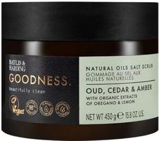 Kūno šveitiklis Baylis & Harding Goodness Oud, Cedar & Amber, 450 g