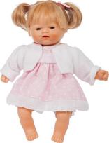 Lėlė - kūdikis Barrutoys Emma, 24 cm, balta sp.