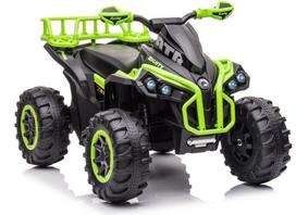 Vaikiškas elektrinis keturratis Lean Toys GTS1199, žalia sp.