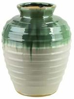 Dekoratyvinė vaza Mondex Evro HTYF0687, 35 cm, smėlio sp./žalia sp.