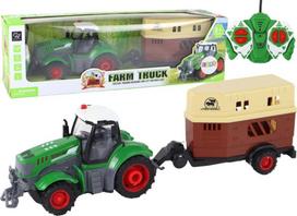 Rc traktorius Lean Toys Farm Truck, 1:24, įvairių spalvų