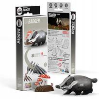 3D dėlionė Badger, 23 cm x 8 cm, 35 vnt., pilka sp.