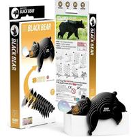 3D dėlionė Black Bear, 10.8 cm x 4.1 cm, 24 vnt., juoda sp.