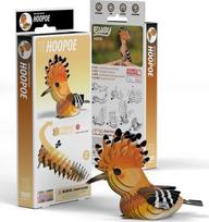 3D dėlionė Hoopoe, 8.1 cm x 4 cm, 30 vnt., oranžinė sp.
