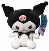 Pliušinis žaislas Hello Kitty Kuromi Melody, balta sp./juoda sp., 18 cm