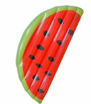 Pripučiamas čiužinys Watermelon, raudona sp./žalia sp., 178 cm x 90 cm x 14 cm