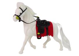 Žaislinė figūrėlė, arklys Lean Toys Fun Farm, 17 cm, balta sp.