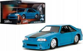 Žaislinis automobilis Jada Toys Fast & Furious Mustang GT 253203098, 1:24, mėlyna sp.
