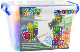 Stalo žaidimas Lean Toys Balance Chairs