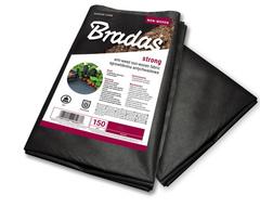 Agrotekstilė nuo piktžolių Bradas, juoda sp., 10 m x 0.6 m, 150 g/m²