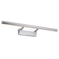Šviestuvas sieninis Vita A, LED, 1, sidabro sp., 5.5 x 7.5 x 55 cm