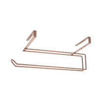 Popierinių rankšluosčių laikiklis Metaltex Easy Roll Copper, 35 cm x 18 cm x 1 cm