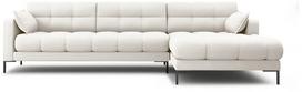 Kampinė sofa Micadoni Home Mamaia 5 Seats, smėlio sp., dešininė, 293 x 185 cm x 75 cm