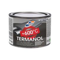 Spec. paskirties dažai, metalo konkstrukcijoms, apsaugant nuo korozijos/radiatoriams Rilak Termanol, aliuminio sp., 0.45 l