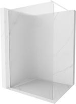 Dušo sienelė Mexen Kioto Walk-In, 120 cm x 200 cm, balta sp./grūdintas