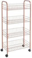 4-ių pakopų vežimėlis ant ratų Metaltex Ascona Cooper, 23 cm x 84 cm x 41 cm, vario sp.