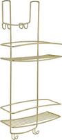 Pakabinama dušo durų lentynėlė Metaltex Onda Brass, 26 cm x 58 cm x 20 cm, žalvario sp.
