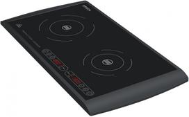 Prekė su defektu/trūkumu. Mini viryklė Brock HP 2002 GY, juoda sp., 3100 W