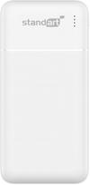 Nešiojamas įkroviklis (Power bank) Standart, 20000 mAh, 10 W, balta sp.