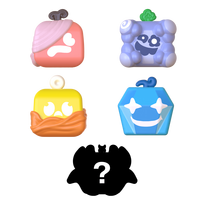 Žaislinė figūrėlė Blox Fruits Squishy, (spalva/dizainas parenkami atsitiktine tvarka)