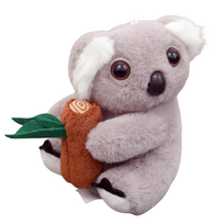Pliušinis žaislas, raktų pakabukas koala 22565, pilka sp., 12 cm